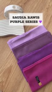 Kerudung Segi Empat Saudia Rawis Premium Ansania