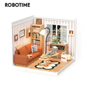 Robotime Rolife DIY Min House Plastic Toy 3D Puzzle Super Store Cozy Building Blocks Kid Teen Gift
