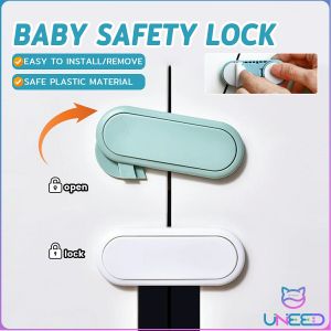 Need Baby Security Protection Lock Closure Drawer Door Kids Protector Self-adhesive Invisible 1pc