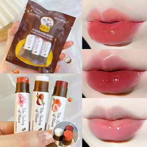 Fruity Lip Balm Moisturizing Lip Gloss Anti-drying Hydration Tender Lip Care Natural Temperature Change Color Lipstick Cosmetics
