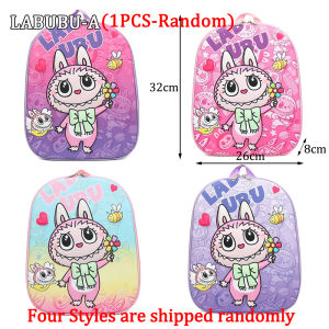 Student Backpack 3D Cartoon Cute Backpack for Kids Kindergarten Backpack Waterproof Bag Cute