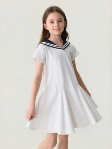 Marc&Janie | Naval Style Cotton Girls Dress