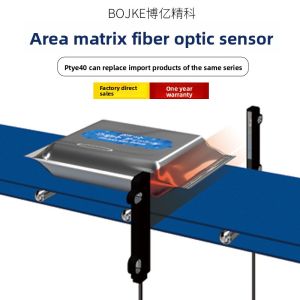 BOJKE | Wide Area Rectangular Matrix Fiber Optic Sensor with Lens Non-Diffusing Light