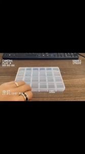 Kotak Box Penyimpanan Asesories perhiasan dan manik manik 24 Kotak