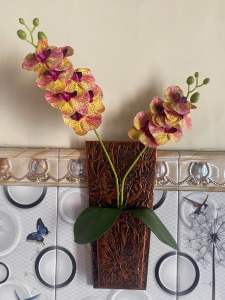 Hiasan dinding anggrek LATEX