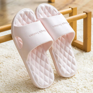 Dép Đi Biển Đeo Chân Bằng EVA Chống Trượt Chống Mùi Đế Bằng Gót Phẳng Mùa Hè Phong Cách Đơn Giản Trẻ Trung Dùng Trong Nhà