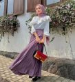 ROK PLISKET PREMIUM HIGHT QUALITY BAHAN TEBAL/ROK SKIRT/ROK PANJANG/ROK KULIAH/ROK TERBARU/BAHAN TEBAL/REMPEL BESAR-BESAR/ROK KLOK/BAWAHAN MUSLIM. 