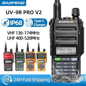 Baofeng UV 9R Pro V2: A Comprehensive Guide to IP68 Waterproof Walkie Talkie & Dual Band Transceiver