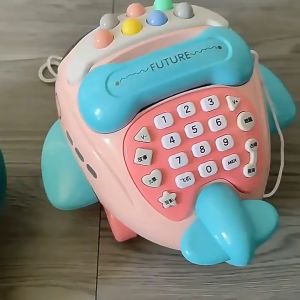 ĐIỆN THOẠI ĐỒ CHƠI CÓ ÂM NHẠC CHO BÉ ĐIỆN THOẠI MÔ HÌNH MÁY BAY CHO BÉ DỄ THƯƠNG
