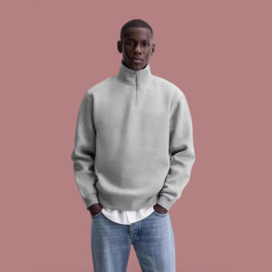 Áo Khoác Nam Form Sạch Half-Zip