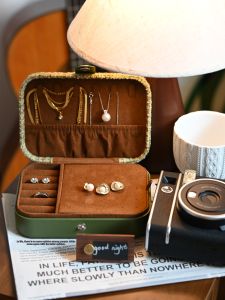 AMU·PIGGY | Portable Large Capacity Jewelry Storage Box