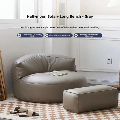 ZHENTAIYUAN | Single Person Sofa for Small Spaces Lay & Sleep Black