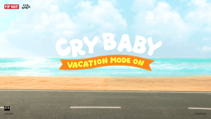 POP MART CRYBABY Vacation Mode On Series-Vinyl Plush Pendant Blind Box
