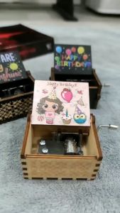 Hộp Nhạc Mini Happy Birthday You Are My Sunshine