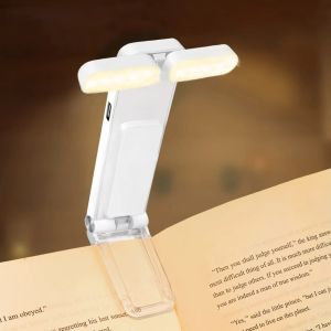 Reading Light USB Rechargeable Book Light for Reading At Night in BedLED Clip on Portable Bookmark Light for Reading in Bed