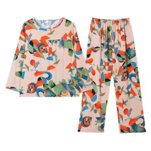 Summer Wearable Cotton Moms Sleepwear
