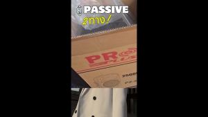 PROPLUS PV-15 [ทรง EV15] ตู้ลำโพง 15 นิ้ว ลำโพงกลางแจ้ง ตู้ลำโพง15นิ้ว 2ทาง วัสดุ ABS ลำโพง 15 นิ้ว PROPLUS PZ-25