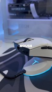 [ส่งจากไทย]Thunderobot ML903 PAW3395 4K Hz เมาส์สำหรับเล่นเกม Tri-Mode แบบมีสาย 2.4G ไร้สายบลูทูธ 3200DPI น้ำหนักเบาชาร์จ