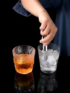 shanshop888 Stainless Steel Ice Cubes 6pcs w/ Ice Clip