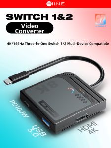 IINE | Portable Switch Game Console Dock HDMI Adapter