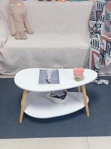 Nordic Modern Minimalist Cream Style Small Table for Apartments