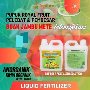 Pupuk Organik Cair Tanaman Buah / Pupuk Buah Khusus Jambu Mete / Pupuk Jambu Mete / Pupuk Pelebat Buah Jambu Mete / Pupuk Pembesar Buah Jambu Mete