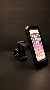 Motorcycle Bike Phone Mount Waterproof Adjustable Holder for Smartphone TPU Touch Screen