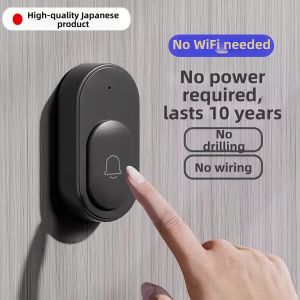 KUDOEPIC | Home Wireless Remote Doorbell 2 Receivers