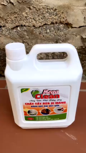 Nước tẩy xi măng Mega Clean dung tích 1.8 lít tẩy cực mạnh tẩy rong rêu cũ bẩn đất cátGỉ Sét