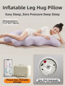 Inflatable Body Pillow Sleep Special for Pregnant Women and Leg Positioning