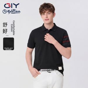 GYgoldlion | Cooling Effect Polo Shirt