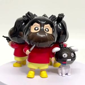 Bandai | Crayon Shin-Chan Anime Action Figure - Ride Nohara Shiro Kawaii Đồ Chơi Mô Hình Sưu Tầm Trang Trí Dành Cho Người Hâm Mộ