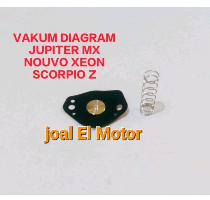 VACUM VAKUM KECIL DIAFRAGMA DIAGRAM KARBURATOR JUPITER MX 135 NEW
