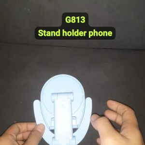 G813 ORIGINAL STAND HP HOLDER TEMPAT DUDUKAN PENAHAN HANDPHONE CERMIN LIPAT MIRROR PHONE 3IN 1 MULTI