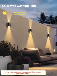 Outdoor Waterproof Solar Wall Light