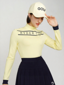 RYDER CUP EST．1927 | Womens Long Sleeve High Collar Golf Base Layer Shirt