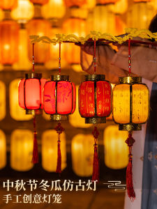 2026 New Handmade DIY Chinese New Year Lantern Traditional Fortune Character Portable Festival Decorations Children Carry Light