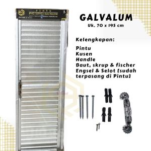 PINTU KAMAR MANDI GALVALUM