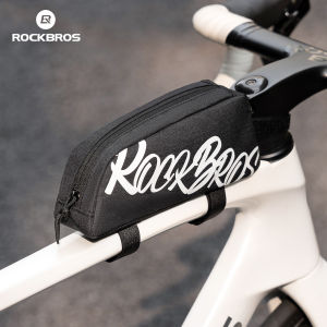 ROCKBROS Bike Bag Compact Convenient Bicycle Top Tube Bag 0.8L Portable Ultralight Front Tube Frame Bag MTB Road Bike Bag