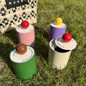 กล่องผ้าฝ้ายน่ารักสร้างสรรค์พร้อมฝาสำหรับใช้ในบ้านกล่องเก็บไม้จิ้มฟันเหล็กดัดแนววินเทจมีมูลค่าสูงสำหรับห้องนั่งเล่นกล่องเก็บไหมขัดฟันบนโต๊ะ