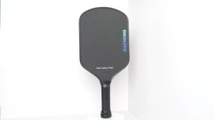 Thermoformed T700 Raw Carbon Fiber Pickleball Paddle Spin Textured Surface With Foam Edge USAPA Compliant Pickleball Racket