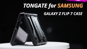 Support Military protection case Samsung Galaxy Z Flip 7/7fe/6 TONGATE Outdoor Privacy Screen Protector Stand & Belt-Clip Hinge Protection Anti-Slip Full-Body TPU+PC shockproof rugged casing for Samsung