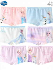 Disney | Cotton A-class Breathable Briefs Four-corner Underwear