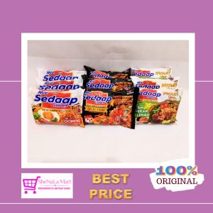 Mie Sedaap Instant goreng selection Korean spicy chicken ayam bakar limau