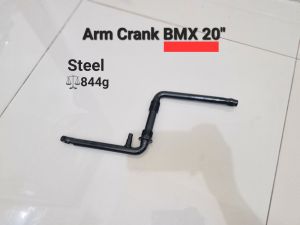 ARM GIR LANGSUNG AS TENGAH SEPEDA BMX 20 INCH 20INCH BESI AS ROTEL ENGKOL