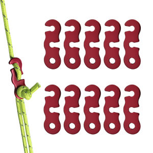 10/20Pcs Guyline Tensioner Aluminum Alloy Guy Line Cord Adjusters Tent Rope Tensioners Paracord Tensioner for Outdoor Tent Campi