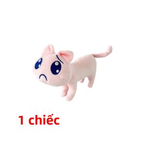 Đồ Chơi Thú Nhồi Bông Mèo Buồn Màu Hồng Hoạt Hình Dễ Thương Mèo Nhỏ Buồn Búp Bê Nhồi Bông Mắt To Thú Nhồi Bông Dễ Thương Làm Quà Tặng Dự Tiệc