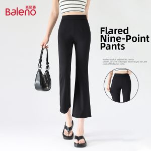 BALENO | Nine Length Slim Fit Flared Pants Small Height Casual Trousers