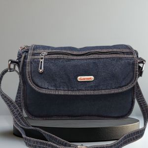 tas selendangjeans denim wanita model paling simple