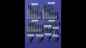 Baut Set Mesin Crypton Kunci L Stainless asli Tahan Karat